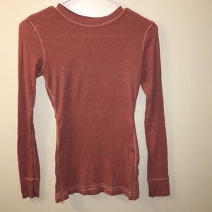 Burnt orange long sleeve